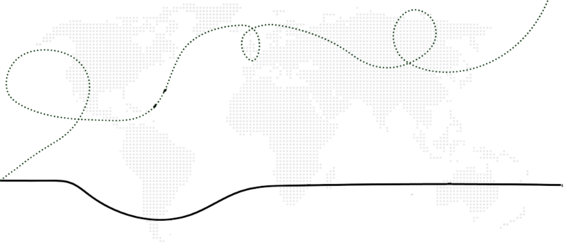 World map background representing AJ One Ten's global shipping and export network.